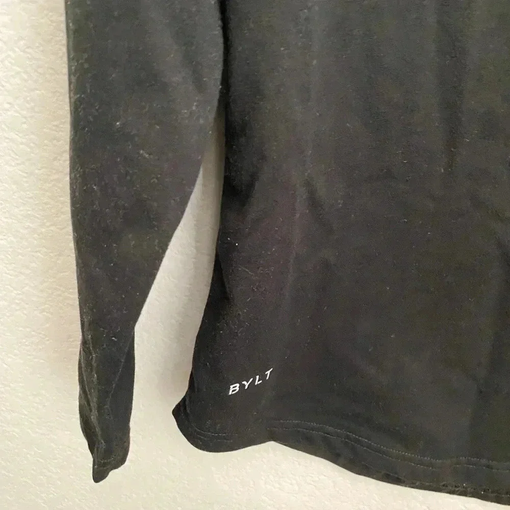 Bylt Drop Cut Long Sleeve Crew Neck Tshirt
